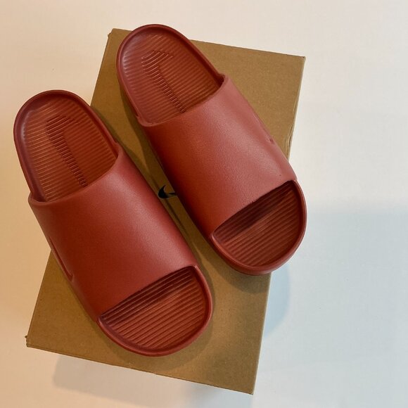 Nike Calm Slide, Rugged Orange, Women's Sandals, Slip-On, Summer Ready, … - Picture 3 of 9